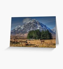 Buachaille Etive Mor, Glencoe, Scotland Greeting Card