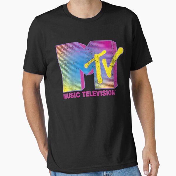 Vista previa del artículo con la obra «logotipo degradado fluorescente angustiado de mtv», diseñado y vendido por hadmjimmie.