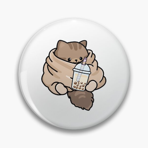 Item preview, Cozy Kitten Loves Boba! designed and sold by SirBobalot.