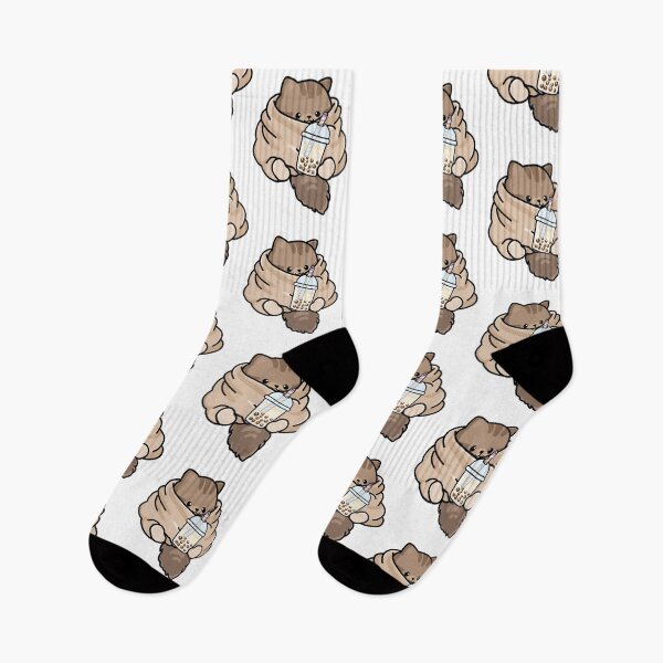 Item preview, Cozy Kitten Loves Boba! designed and sold by SirBobalot.
