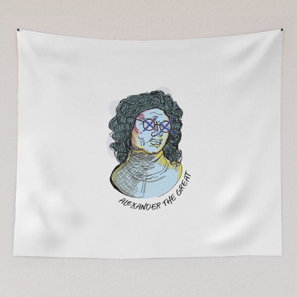 Item preview, Alexander the great modern art style t-shirt  designed and sold by KARTICK DUTTA.