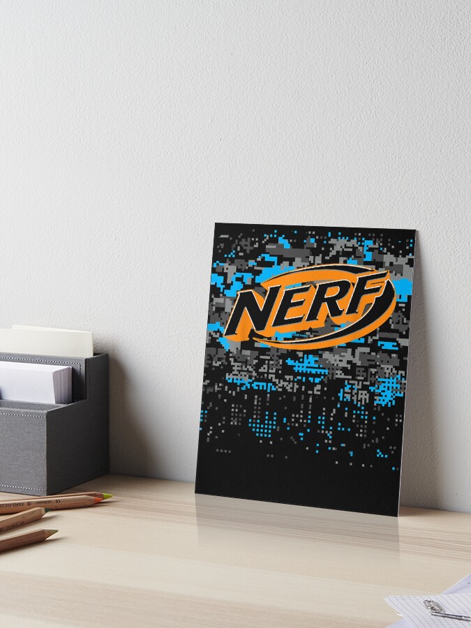 Nerf Logo Glitch Camouflage T-Shirt