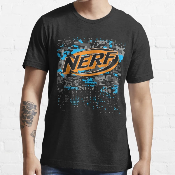 Nerf Logo Glitch Camouflage T-Shirt