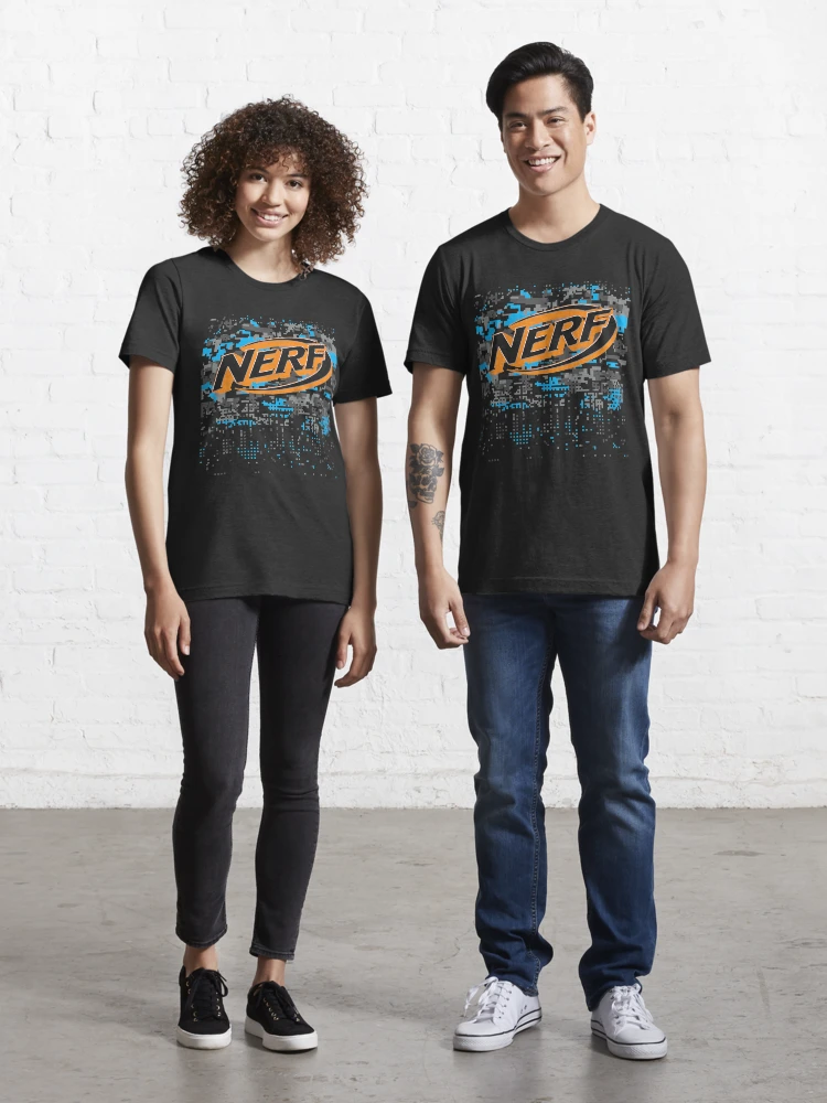 Nerf Logo Glitch Camouflage T-Shirt