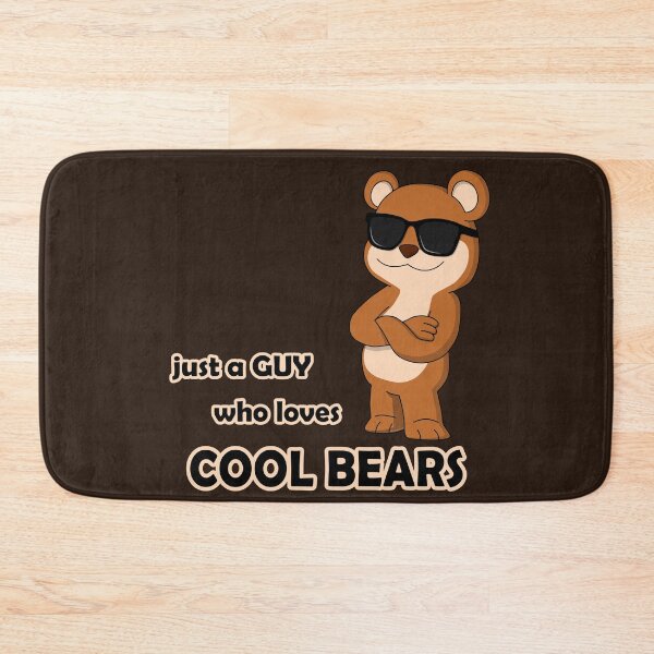 Item preview, Just a guy who loves cool bears - Funny teddy with sunglasses designed and sold by GiborDesign.