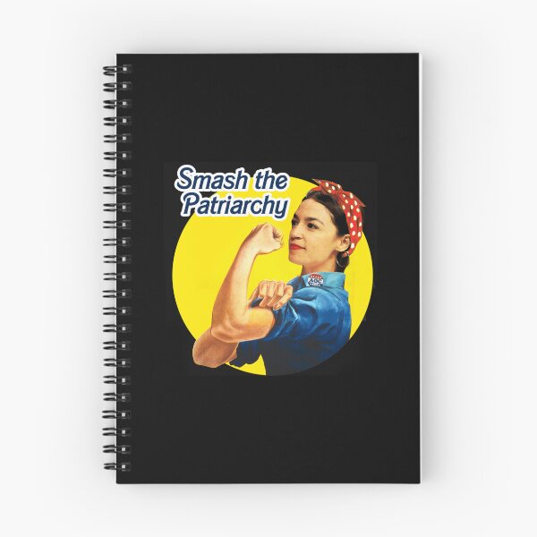 Item preview, AOC Smash the patriarchy Fitted  designed and sold by hinerboeyk.