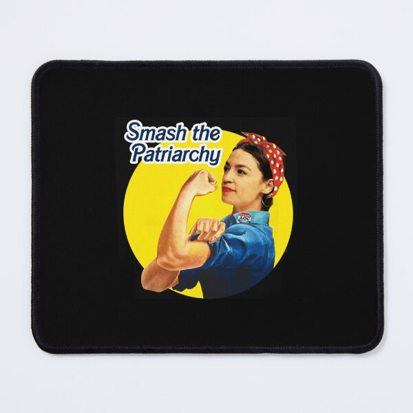 Item preview, AOC Smash the patriarchy Fitted designed and sold by hinerboeyk.