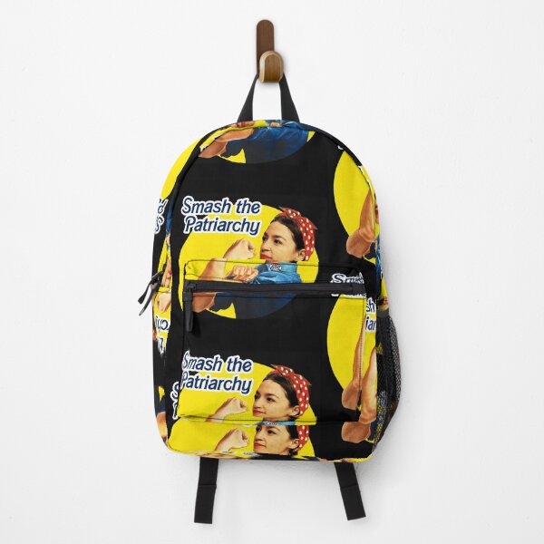 Item preview, AOC Smash the patriarchy Fitted  designed and sold by hinerboeyk.
