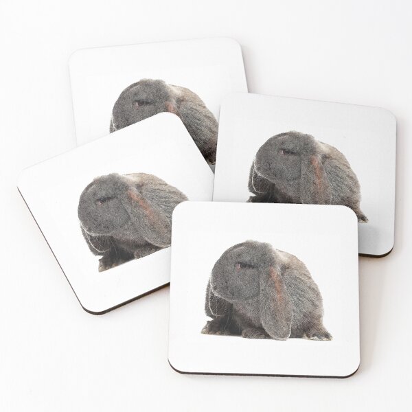 Item preview, Tellement mignon, French Lop Rabbit - Custom Pet Portrait Art Studio designed and sold by SidneyBayer.