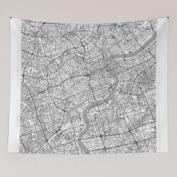 Item preview, Shanghai Map Line designed and sold by HubertRoguski.