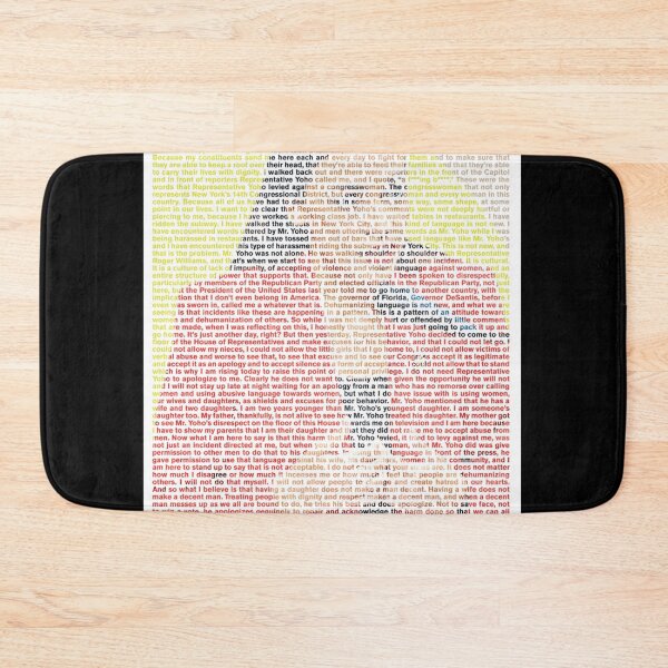 Item preview, AOC&x27;s speech about Ted Yoho &x27;Apology&x27; House Floor Speech full (with background) UPDAT designed and sold by hinerboeyk.