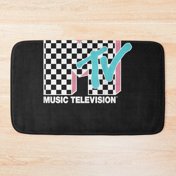 Item preview, Mtv neon distressed checkered logo designed and sold by hadmjimmie.