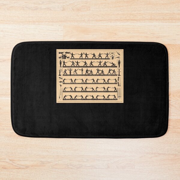 Item preview, Vintage Fencing Swordsmanship Diagram 1907  designed and sold by vealsteallf.