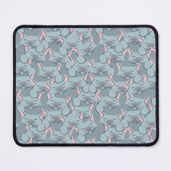 Item preview, grey kittens with pink ears designed and sold by Kosinskaya.