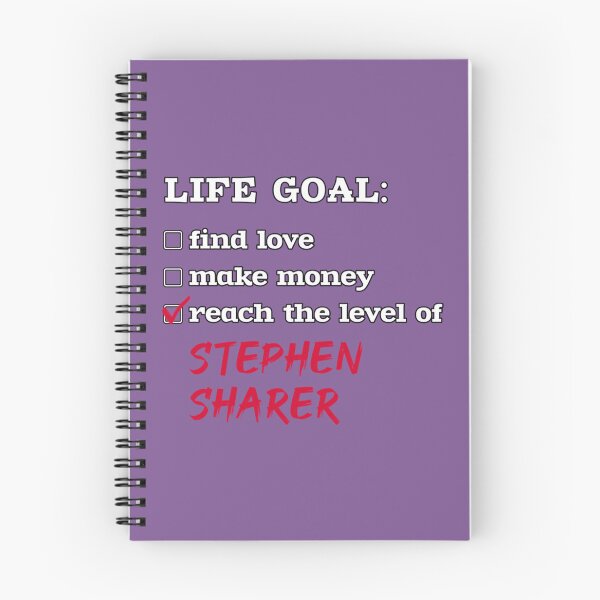 Item preview, Life goal - Stephen Sharer   designed and sold by WishnCo.