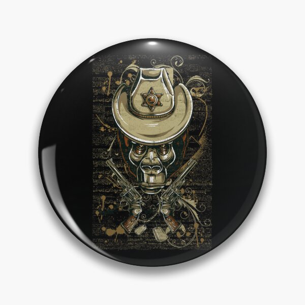 Item preview, Monkey West Sheriff Magnum      designed and sold by WishnCo.