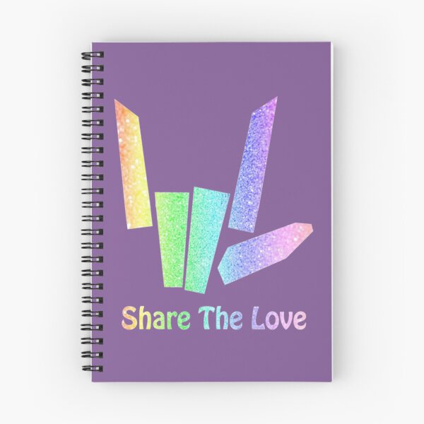 Item preview, Rainbow Share The Love     designed and sold by WishnCo.