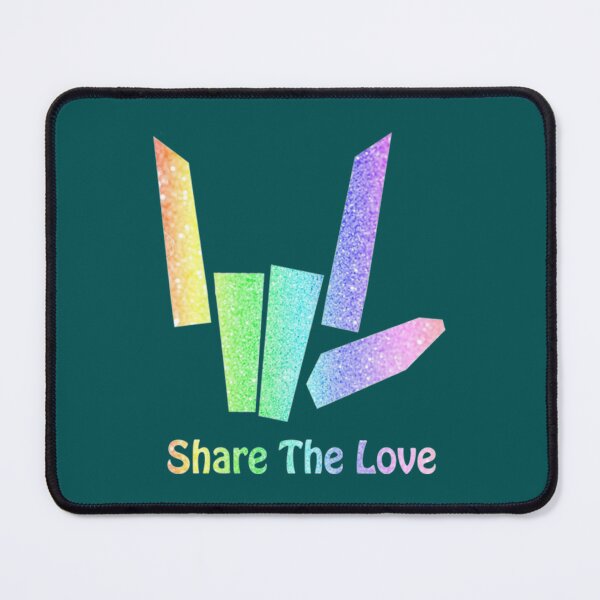 Item preview, Rainbow Share The Love     designed and sold by WishnCo.