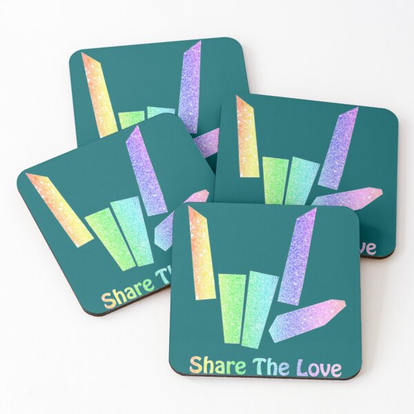 Item preview, Rainbow Share The Love     designed and sold by WishnCo.