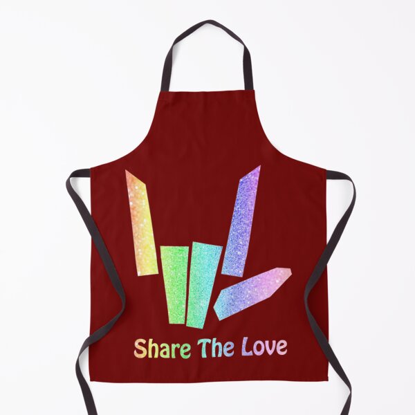Item preview, Rainbow Share The Love designed and sold by WishnCo.