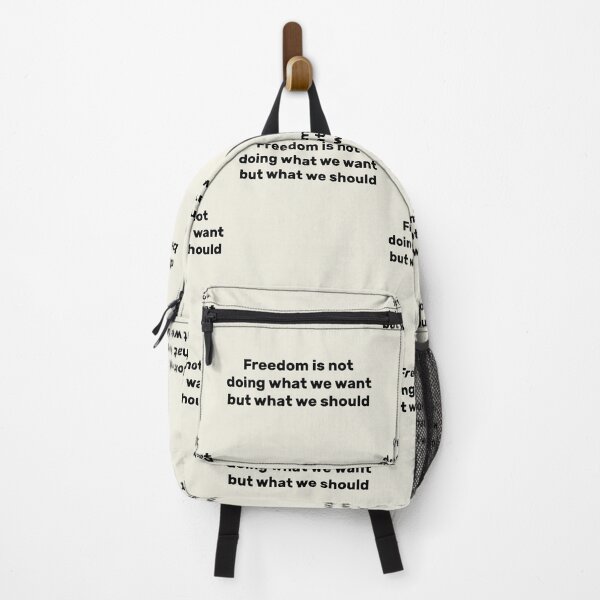 Item preview, Freedom is not doing what we want, but what we should. Christian quote, motivational words about god and jesus christ designed and sold by IsisOsiris.