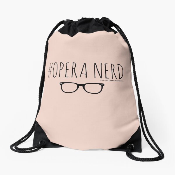#OperaNerd Collection Drawstring Bag