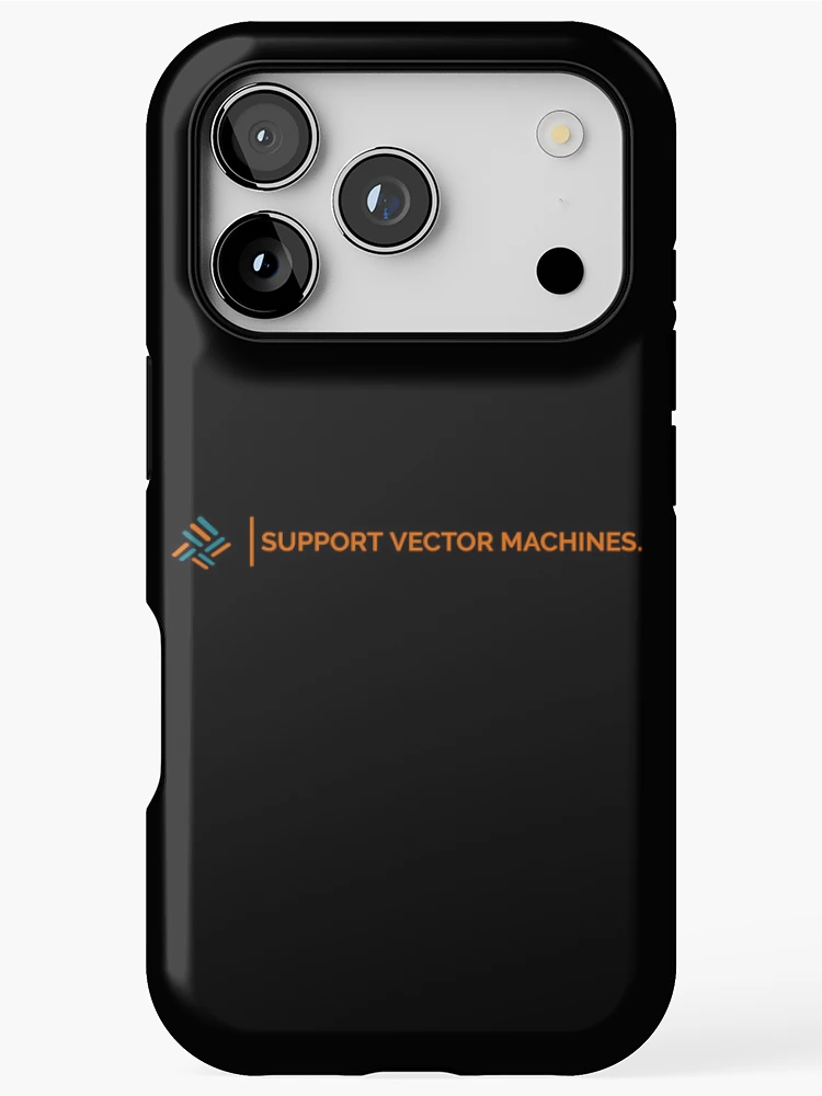 Thumbnail 1 of 4, iPhone Case, Support Vector Machines Machine Learning Data Science Algorithm designed and sold by deffro.