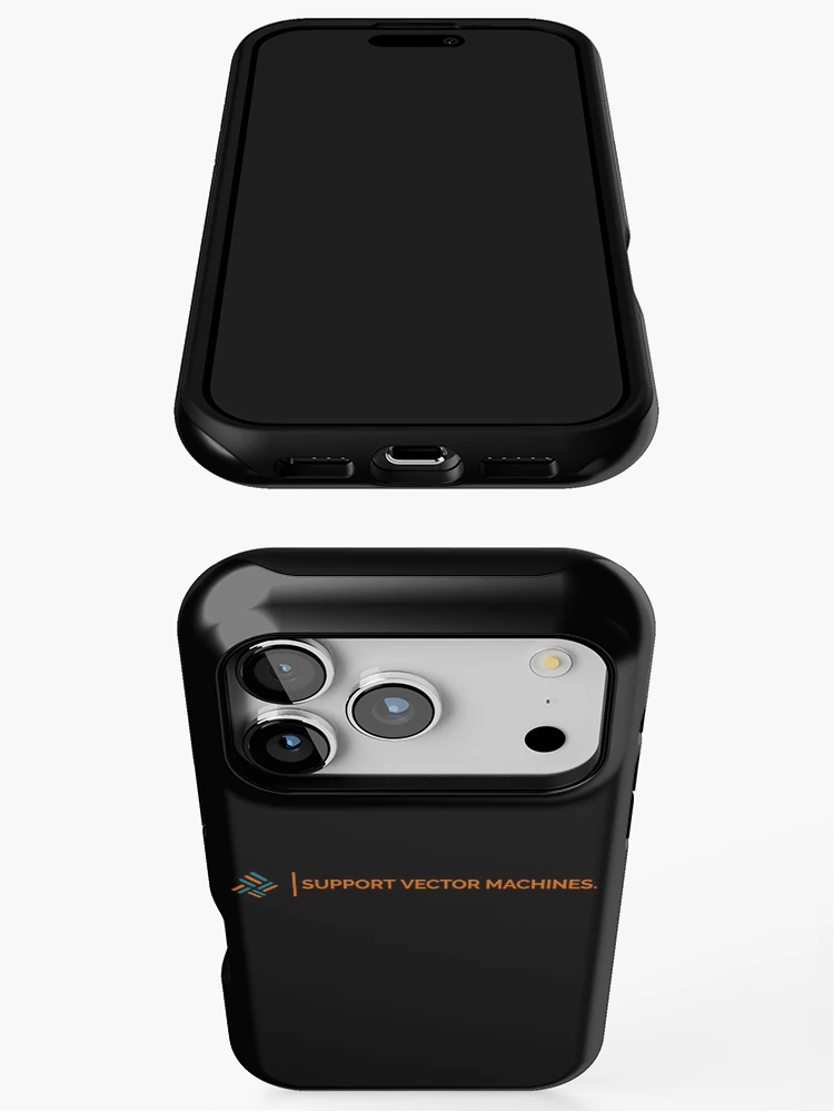 Thumbnail 3 of 4, iPhone Case, Support Vector Machines Machine Learning Data Science Algorithm designed and sold by deffro.