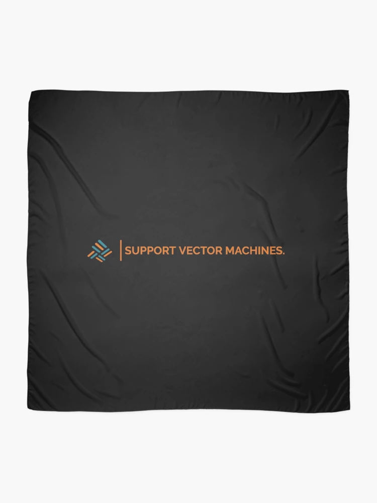 Thumbnail 2 of 3, Scarf, Support Vector Machines Machine Learning Data Science Algorithm designed and sold by deffro.