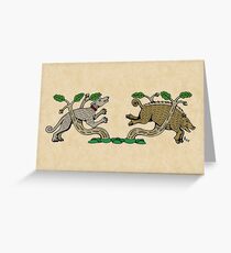 Boar Hunt Greeting Card