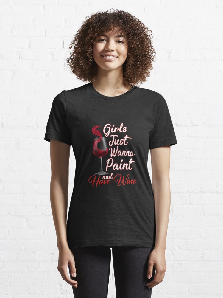 Girls paint hot sale shirt