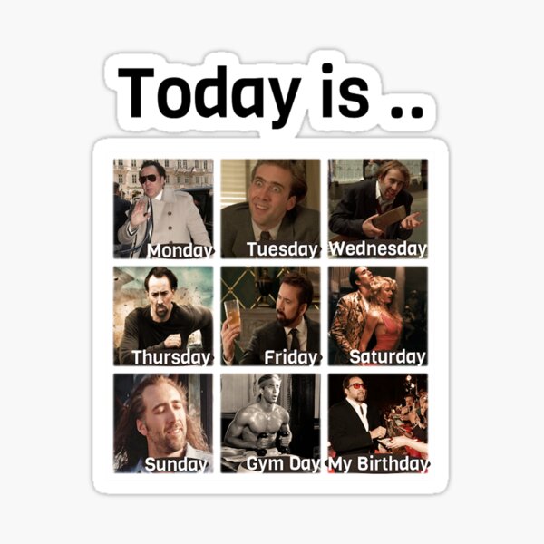 Item preview, Nicolas Cage Today designed and sold by Kathy638.