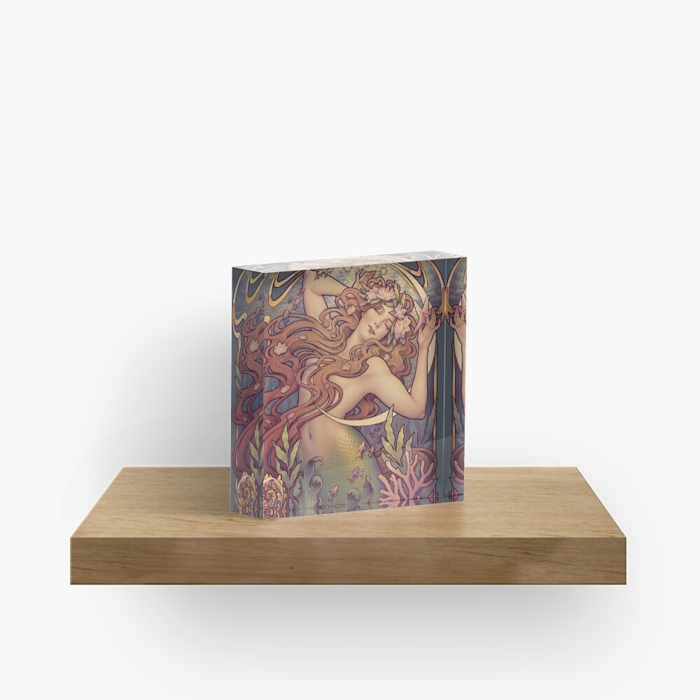 Andersen's Little Mermaid Acrylic Block