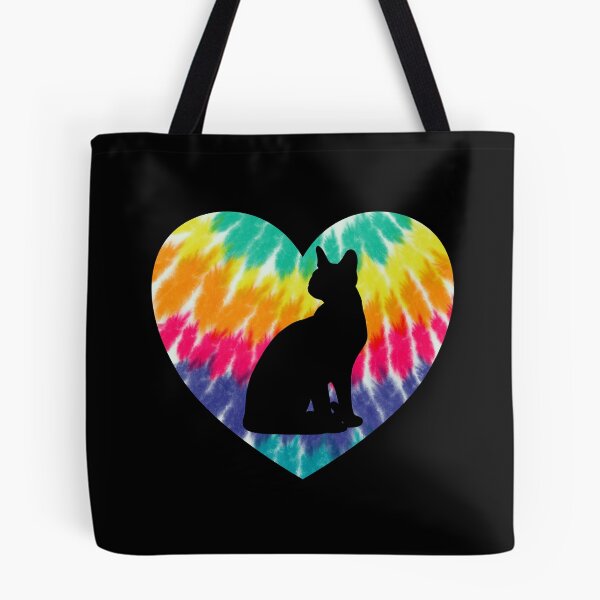 Item preview, Abyssinian Heart With Tie dye Print Abyssinian Cat Mom Dad designed and sold by JokeGysen.