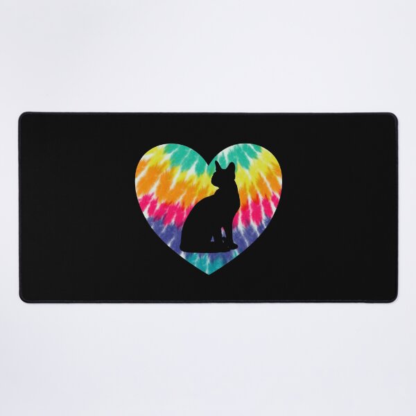Item preview, Abyssinian Heart With Tie dye Print Abyssinian Cat Mom Dad designed and sold by JokeGysen.
