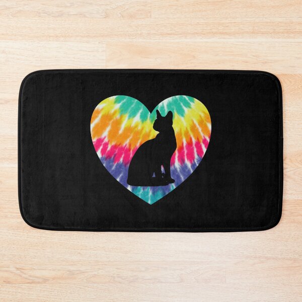 Item preview, Abyssinian Heart With Tie dye Print Abyssinian Cat Mom Dad designed and sold by JokeGysen.