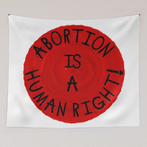 Item preview, Abortion Is A Human Right! (circle design) designed and sold by kiippers.