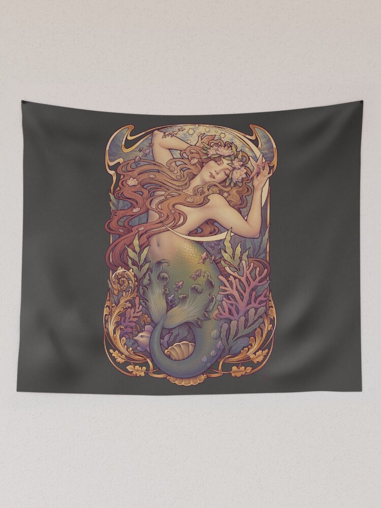 Little mermaid online tapestry