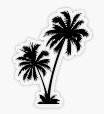 Palmen Transparenter Sticker