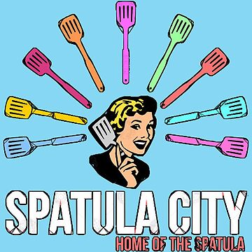 Spatula City Records Flipper Spatula Sticker