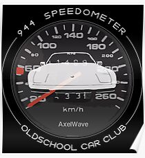944 Speedometer Bk Poster