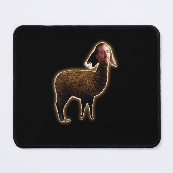 Item preview, Nicolas Cage as Llama designed and sold by Kathy638.