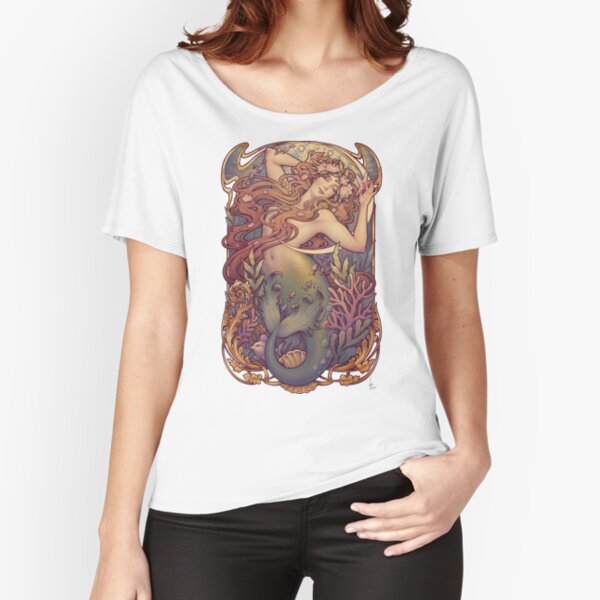 La petite sirène d'Andersen T-shirt coupe relax