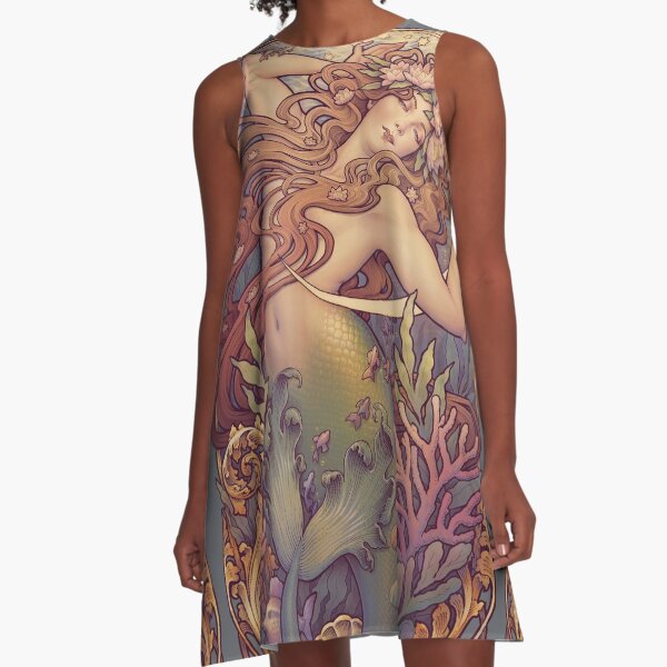 Andersen's Little Mermaid A-Line Dress