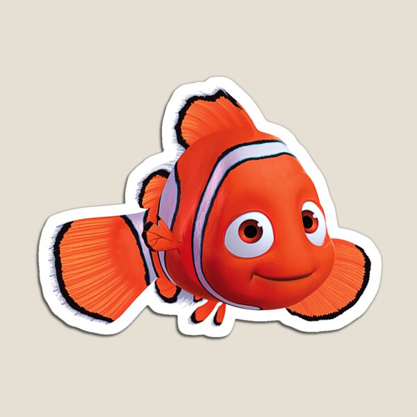 Vista previa del artículo con la obra «Buscando a nemo pez payaso Pegatina», diseñado y vendido por Cheyennrden.