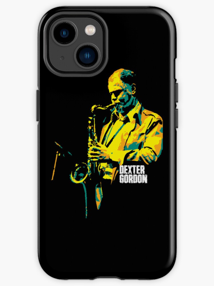 Funda de iPhone «Dexter Long Tall Dexter Un saxofonista tenor de jazz estadounidense V 2 Camiseta clásica» de | Redbubble