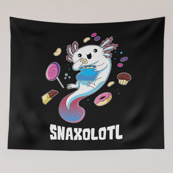 Item preview, Snaxolotl Funny Kawaii Axolotl Food Lover designed and sold by xmjajd.