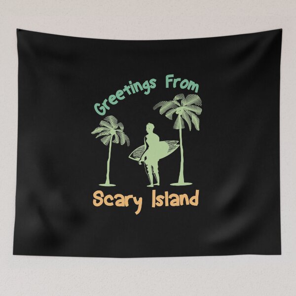 Item preview, Greetings From Scary Island designed and sold by medbdj.