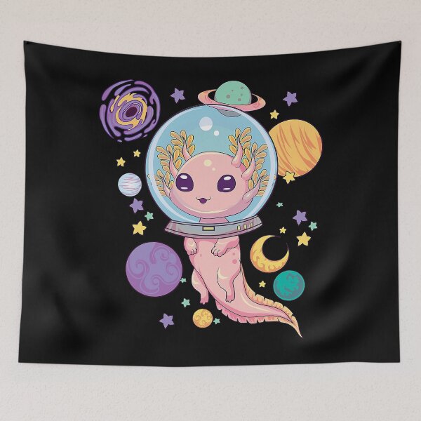Item preview, Space Axolotl Kawaii Funny Axolotl Lover designed and sold by xmjajd.