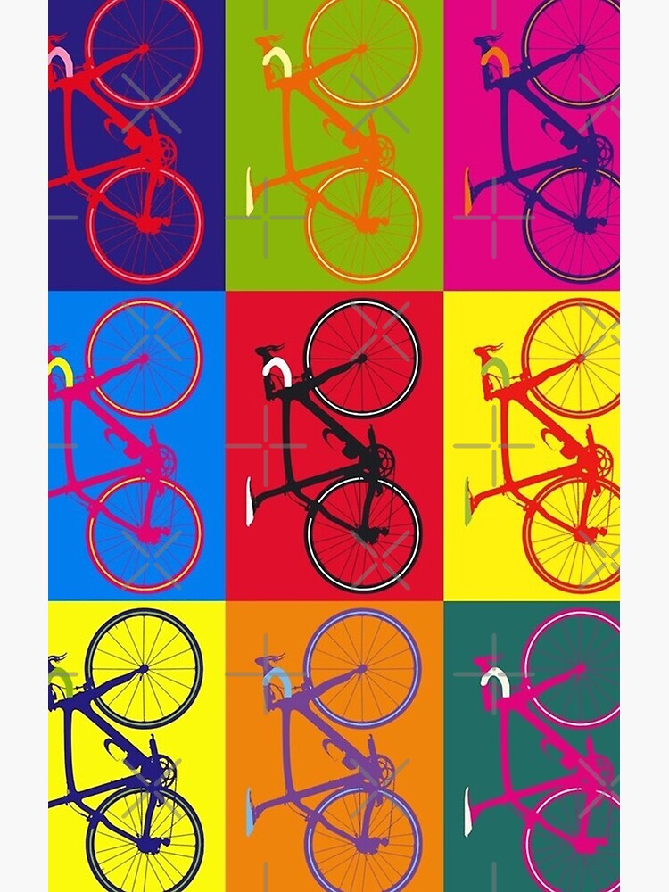 "Bike Andy Warhol Pop Art" Poster for Sale by nithinkasd Redbubble